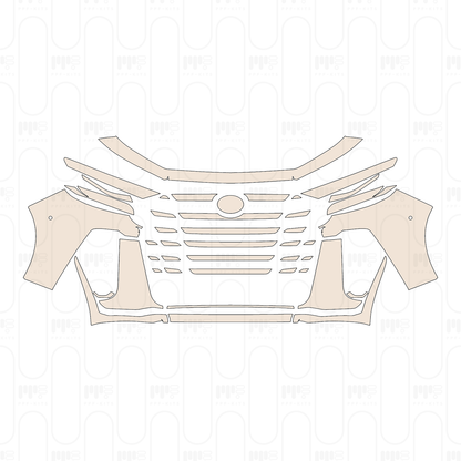 Pre-Cut PPF Toyota Vellfire 2026