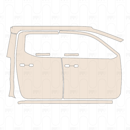 Pre-Cut PPF Toyota Tacoma Double Cab TRD Pro 2026