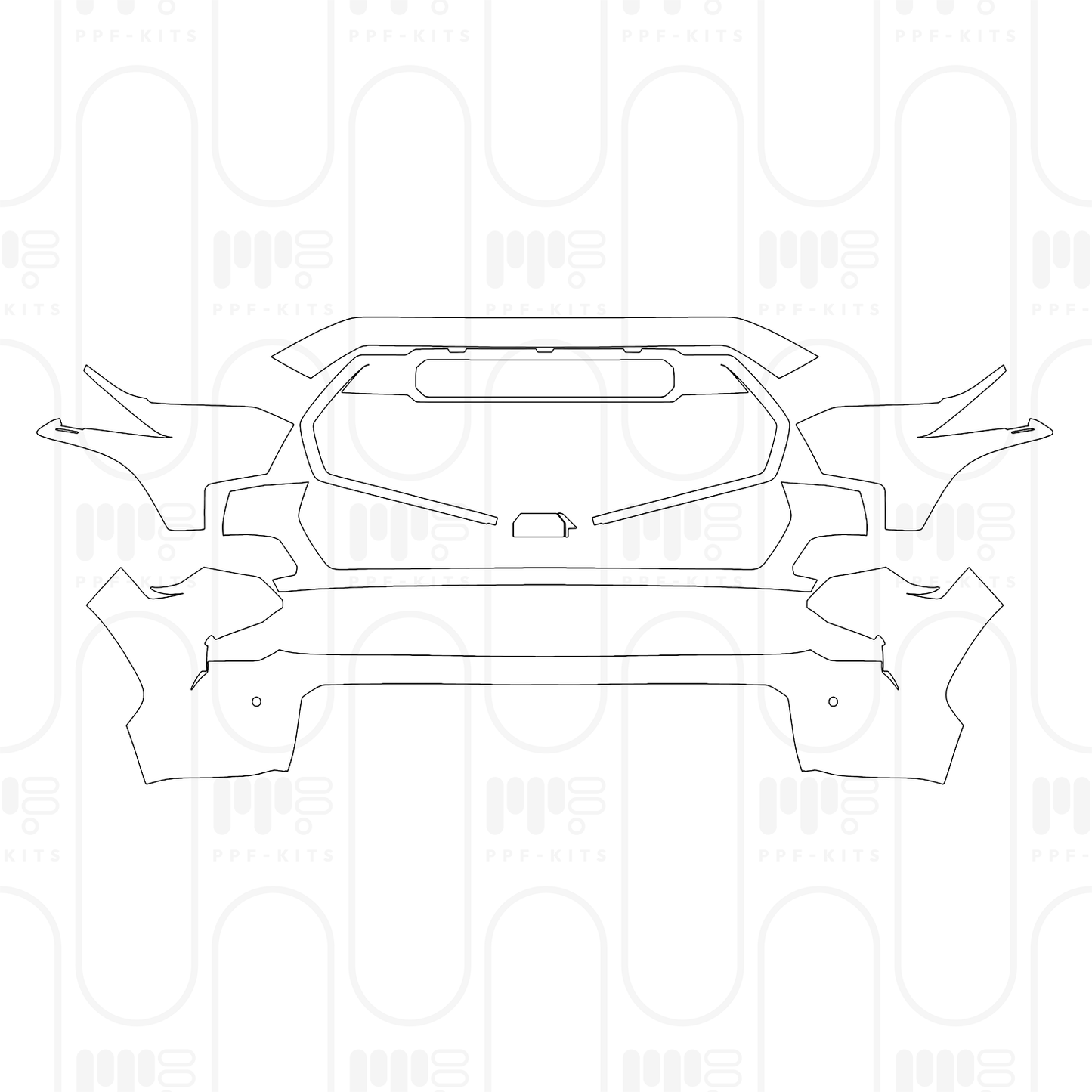 Pre-Cut PPF Toyota Sequoia TRD Pro 2026