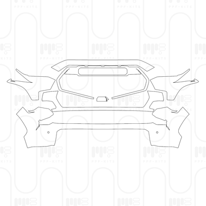 Pre-Cut PPF Toyota Sequoia TRD Pro 2026