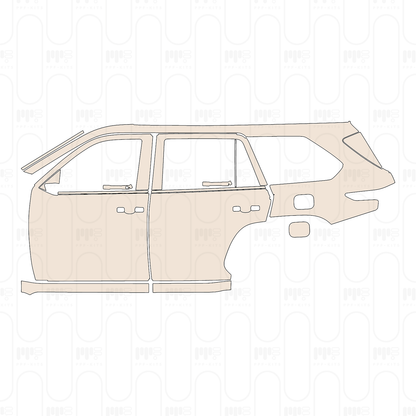 Pre-Cut PPF Toyota Sequoia TRD Pro 2026