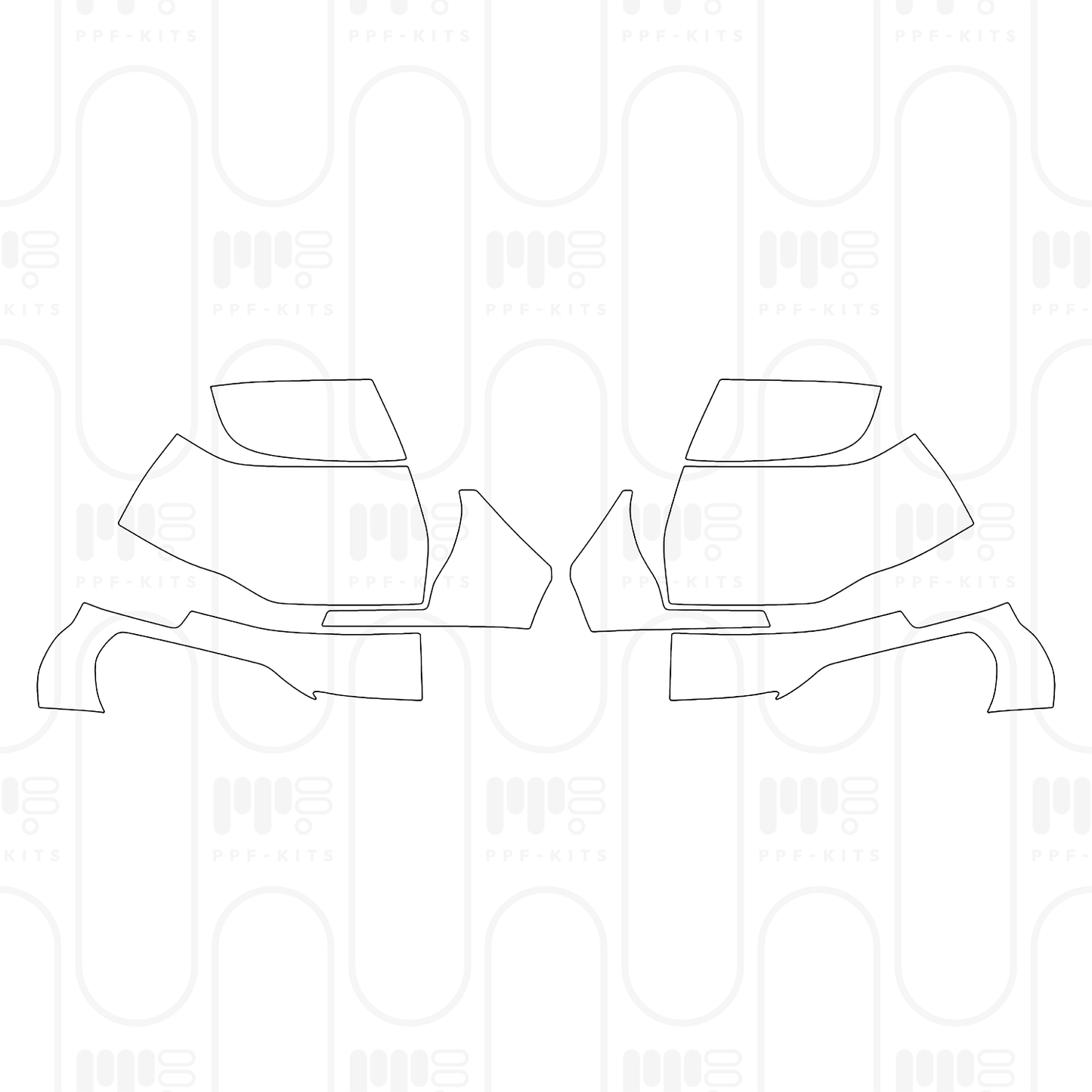 Pre-Cut PPF Toyota Sequoia TRD Pro 2026