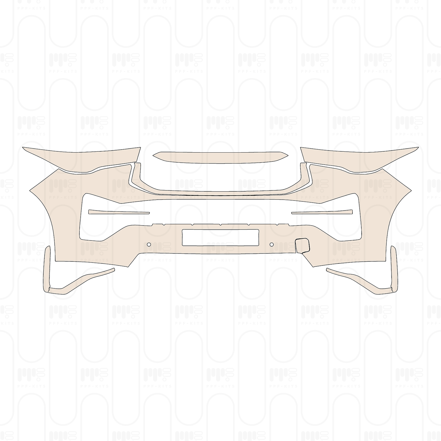 Pre-Cut PPF Toyota Innova HyCross (IN) 2026