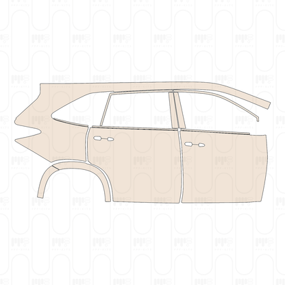 Pre-Cut PPF Toyota Innova HyCross (IN) 2026