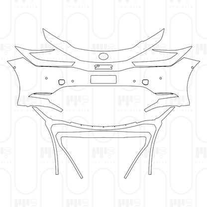 Pre-Cut PPF Toyota Prius (US) Limited 2026