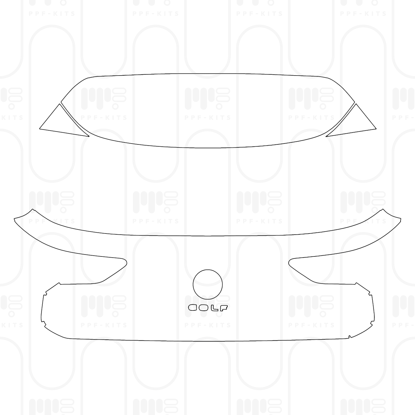Pre-Cut PPF Volkswagen Golf Base 2026
