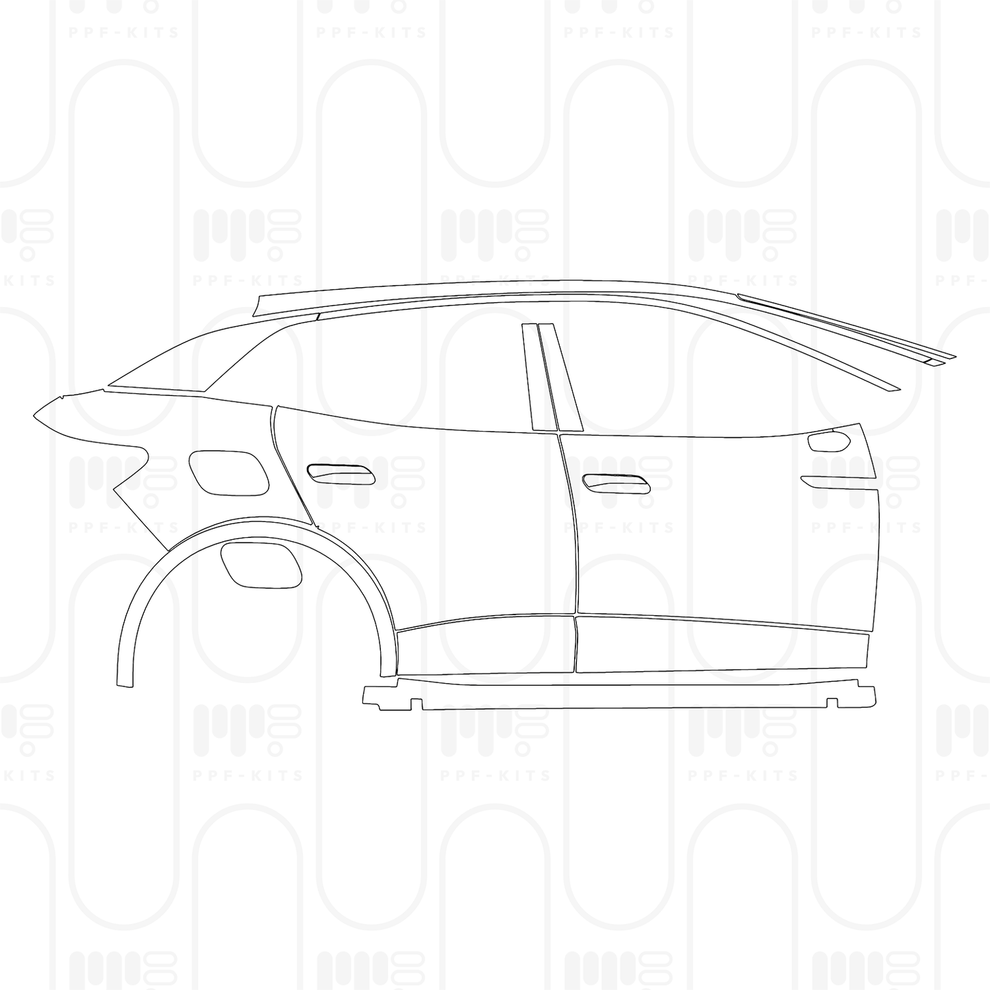 Pre-Cut PPF Volkswagen ID.4 Base 2026