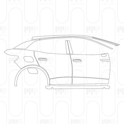 Pre-Cut PPF Volkswagen ID.4 Base 2026