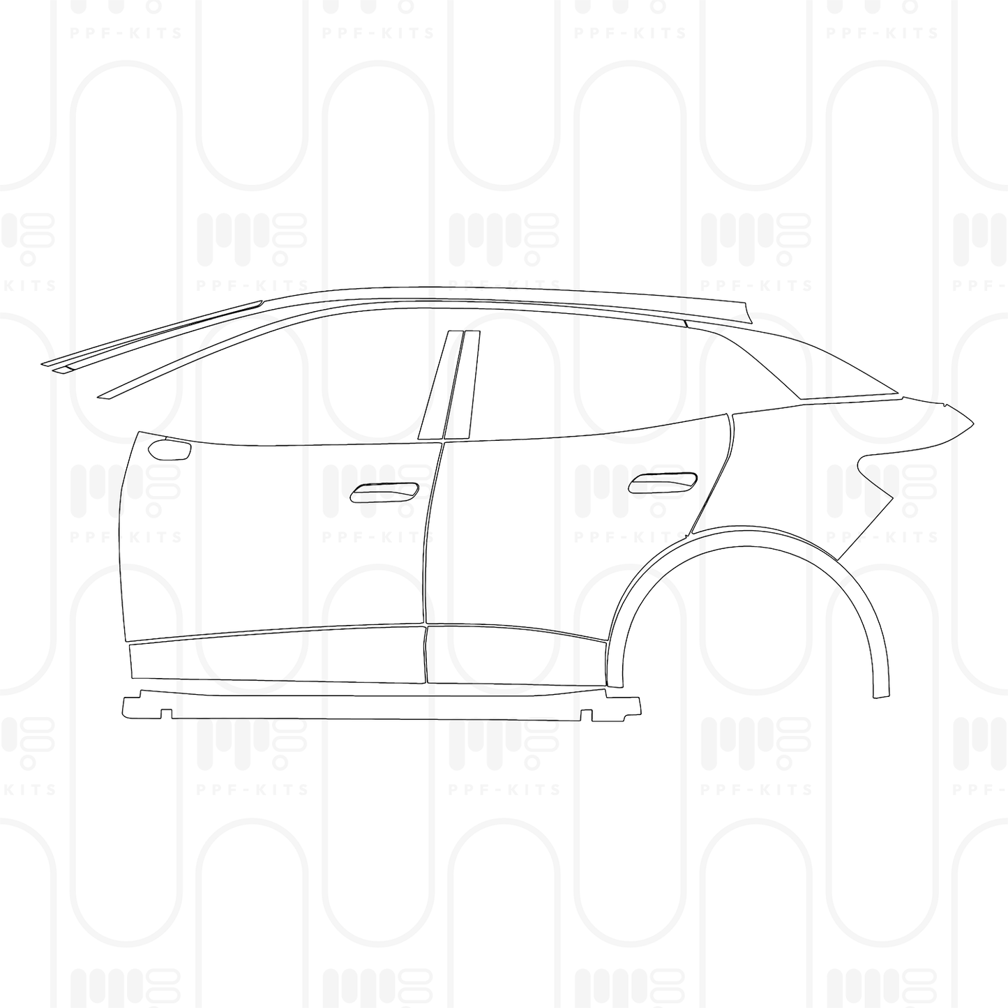 Pre-Cut PPF Volkswagen ID.4 Base 2026