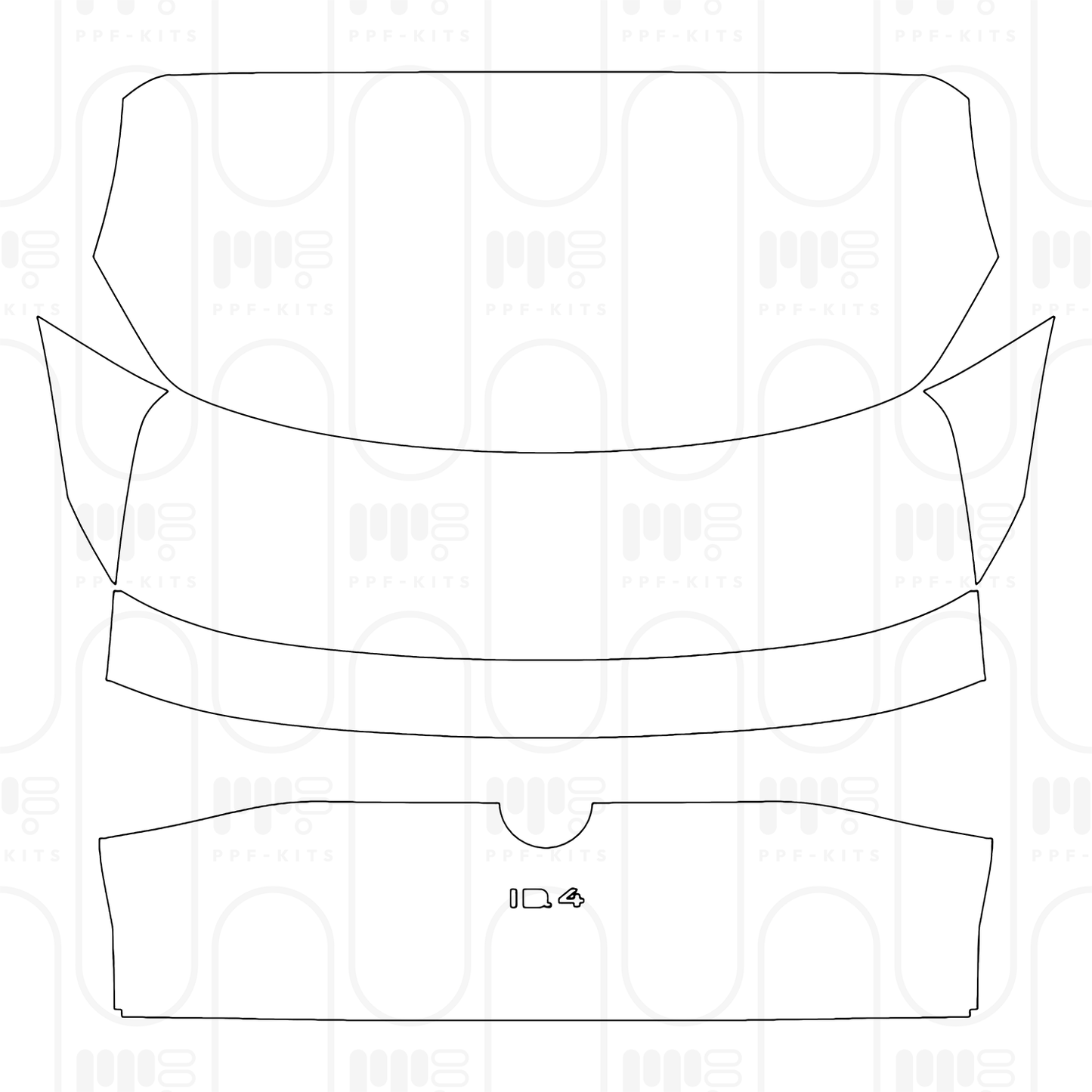 Pre-Cut PPF Volkswagen ID.4 Base 2026