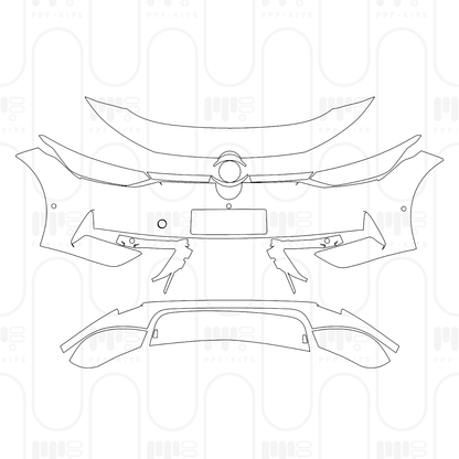 Pre-Cut PPF Volkswagen ID.7 Tourer Base 2026