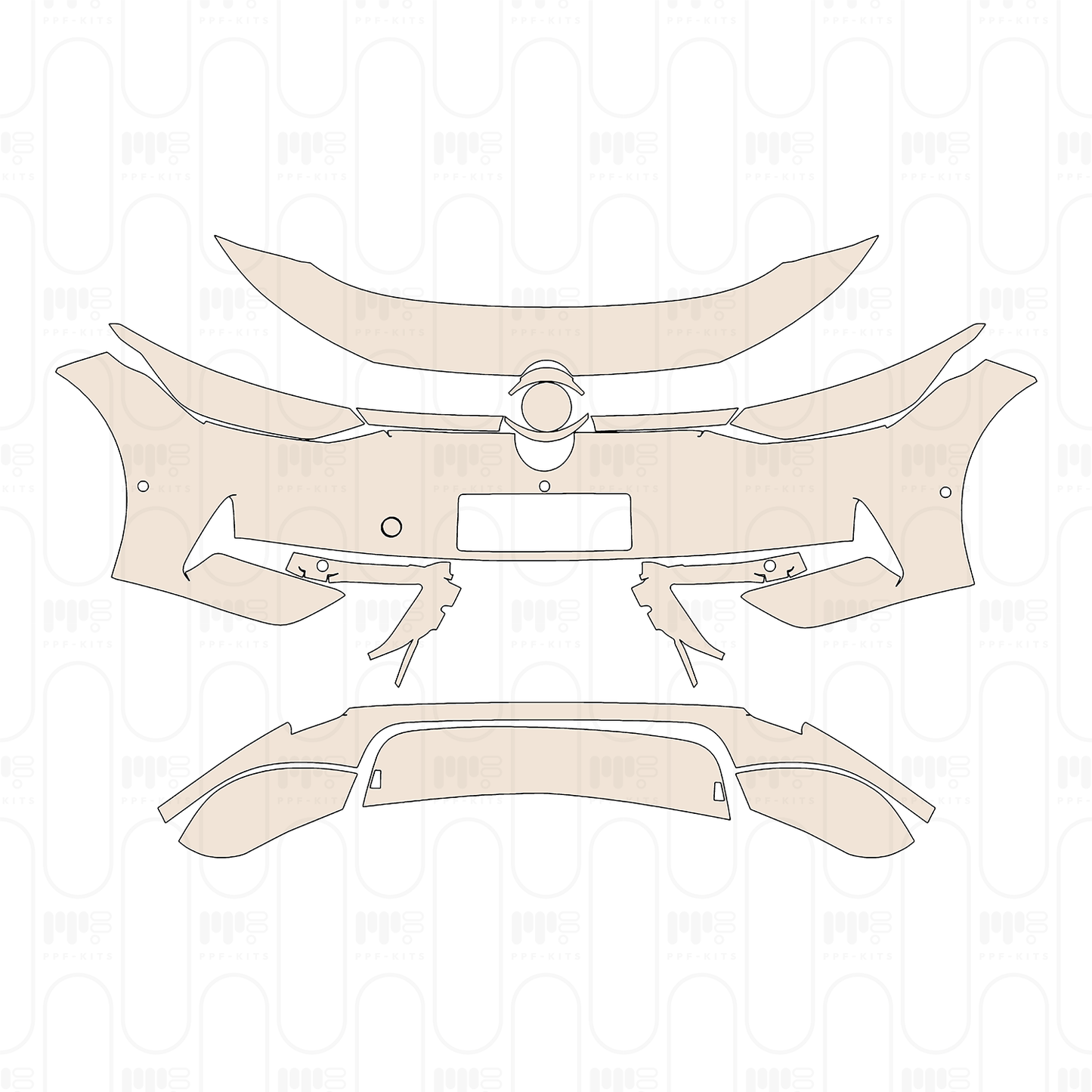 Pre-Cut PPF Volkswagen ID.7 Base 2026