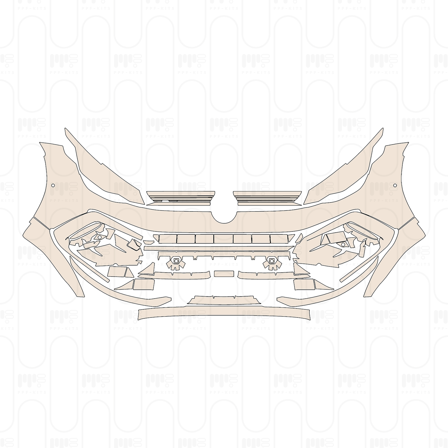 Pre-Cut PPF Volkswagen Golf R 2026
