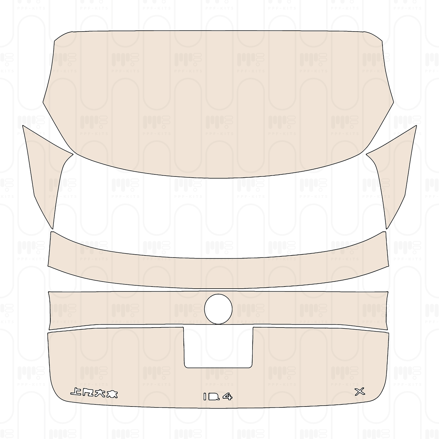 Pre-Cut PPF Volkswagen ID.4 (CN) X 2026