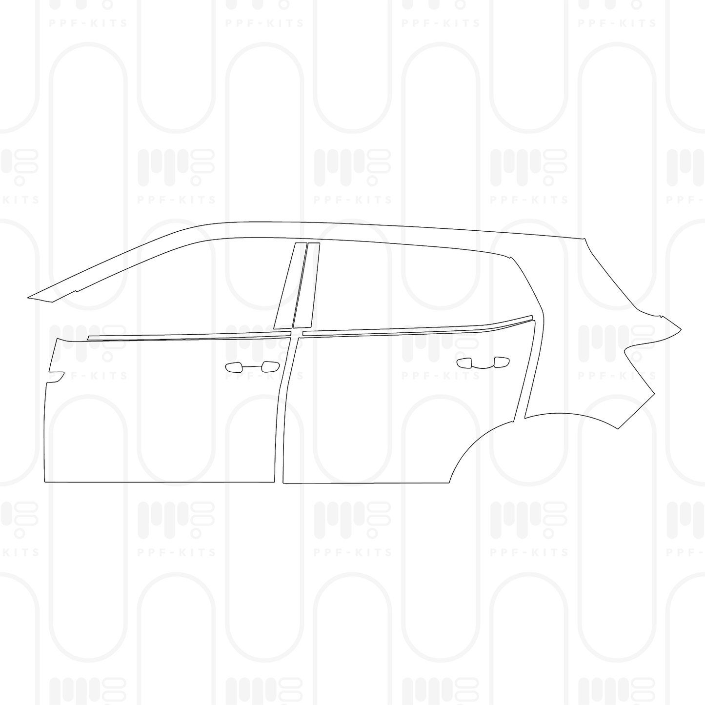 Pre-Cut PPF Volkswagen T-Cross (BR) 2026