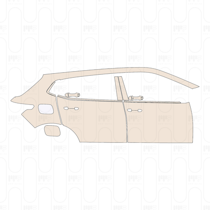 Pre-Cut PPF Volkswagen Tharu 2026