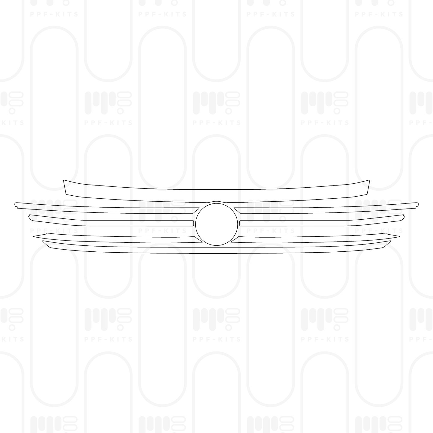 Pre-Cut PPF Volkswagen Atlas (US) Peak Edition 2026