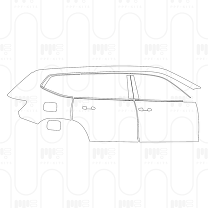 Pre-Cut PPF Volkswagen Atlas (US) SEL 2026