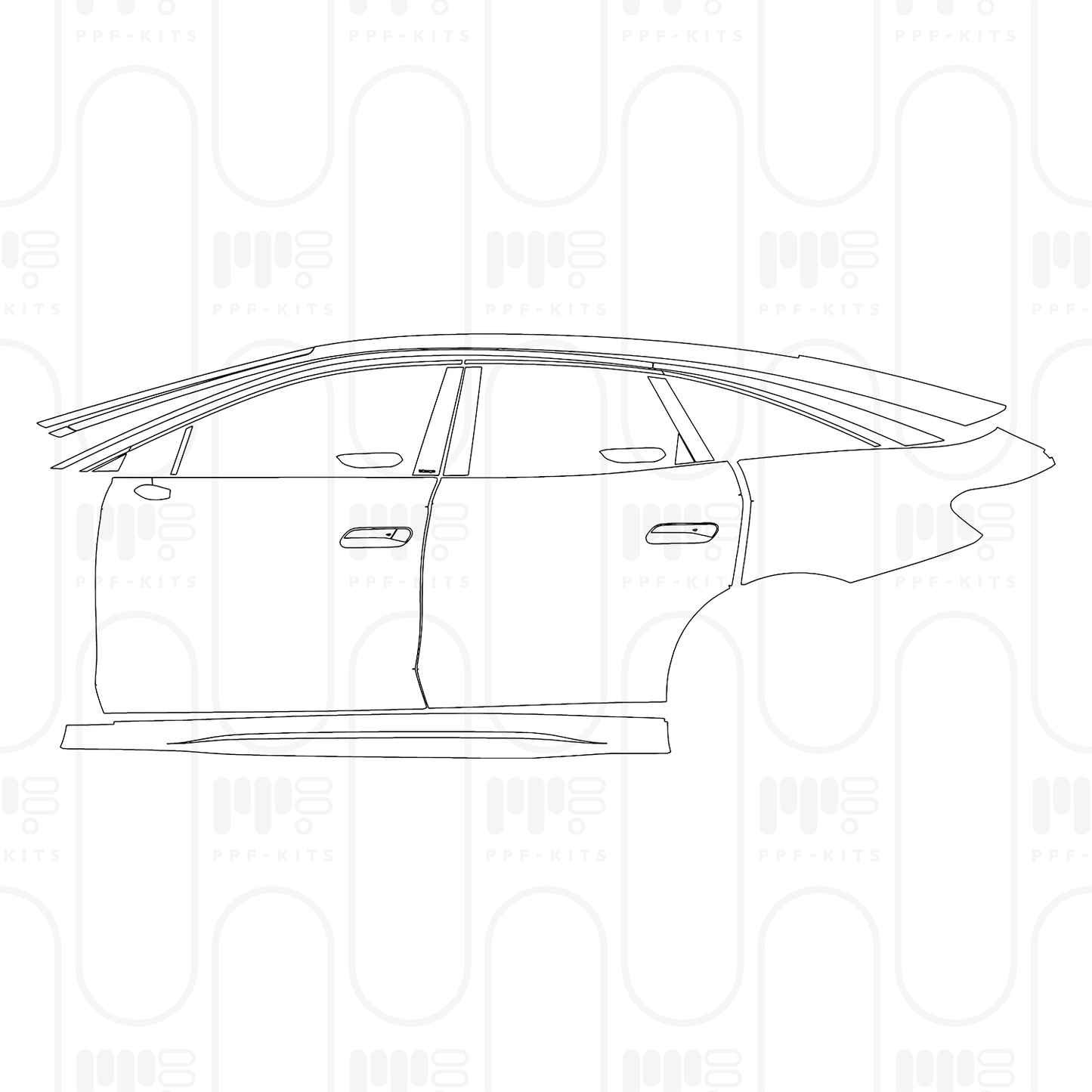 Pre-Cut PPF Volkswagen ID.7 Base 2026