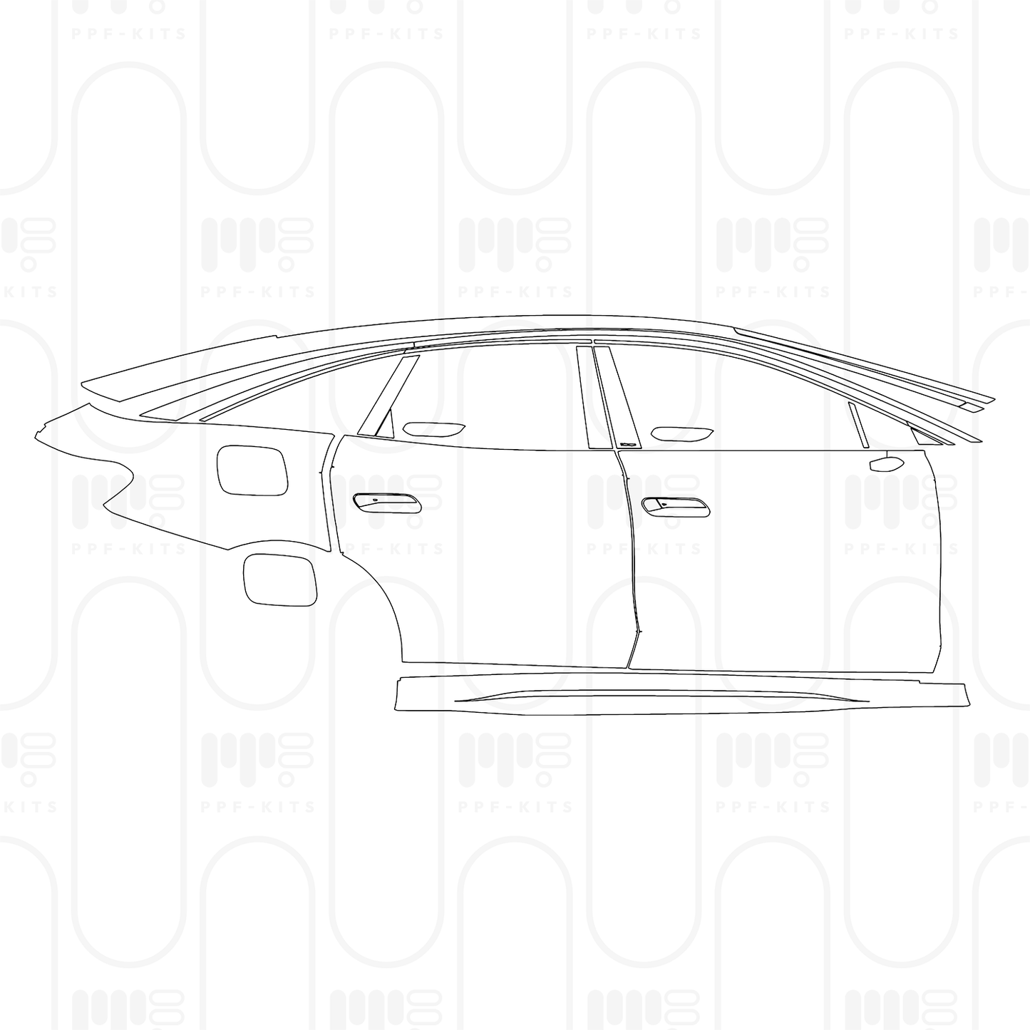 Pre-Cut PPF Volkswagen ID.7 Base 2026