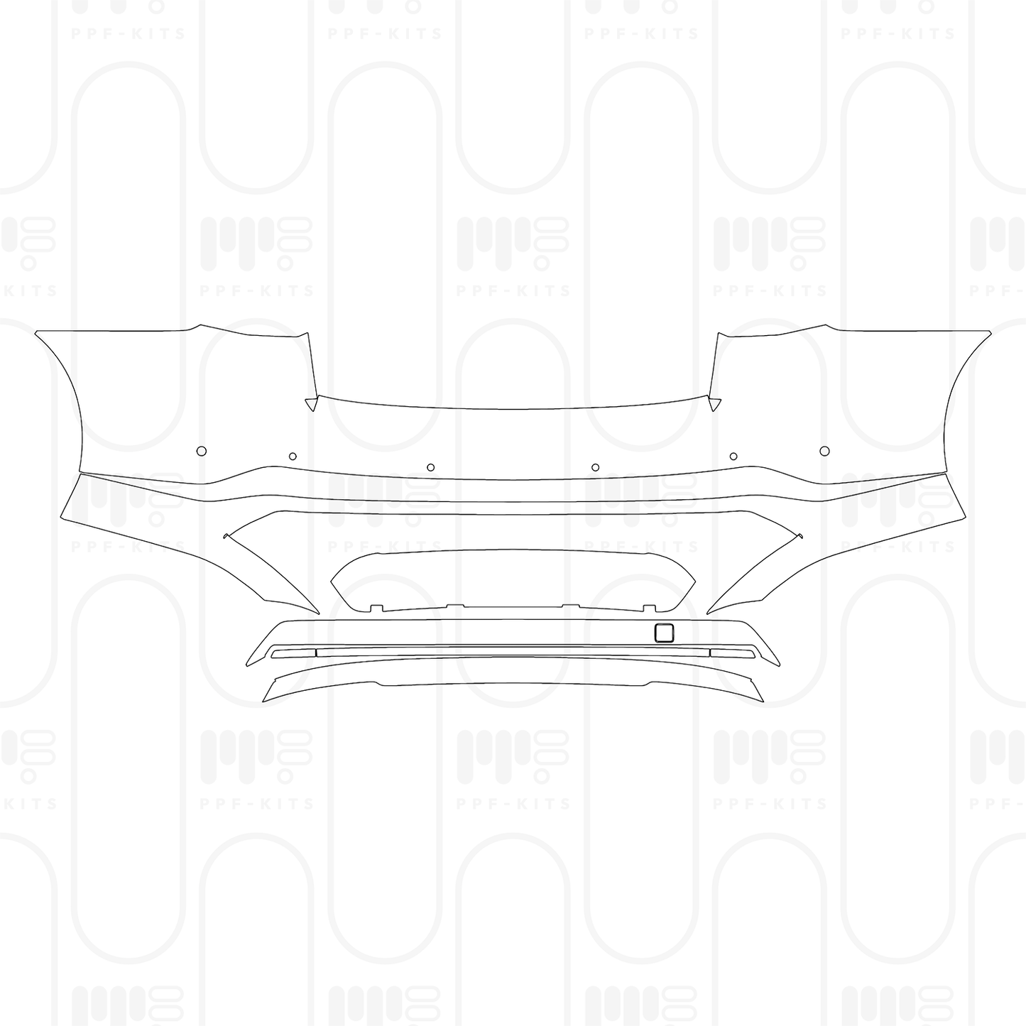Pre-Cut PPF Volkswagen ID.7 Base 2026