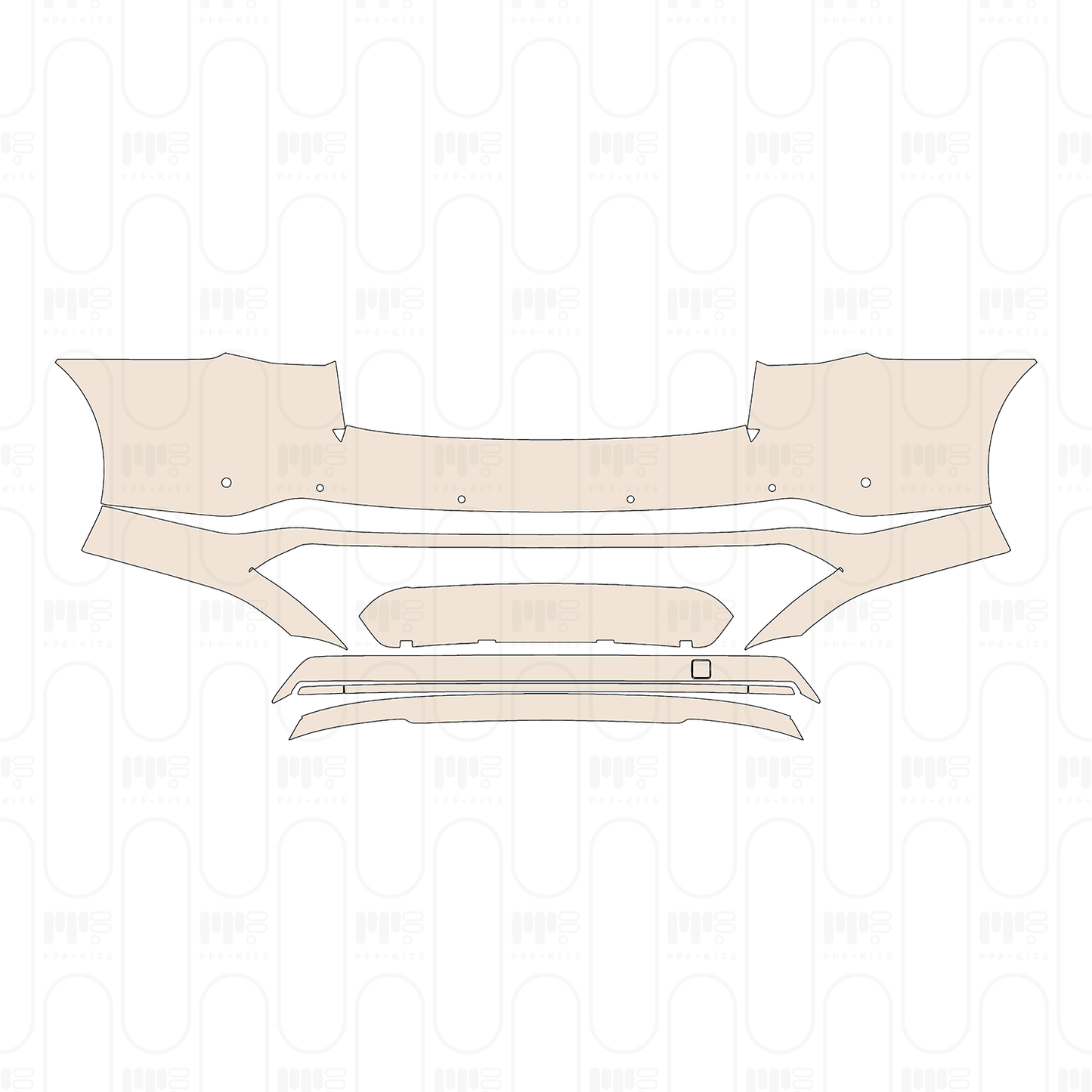 Pre-Cut PPF Volkswagen ID.7 Base 2026