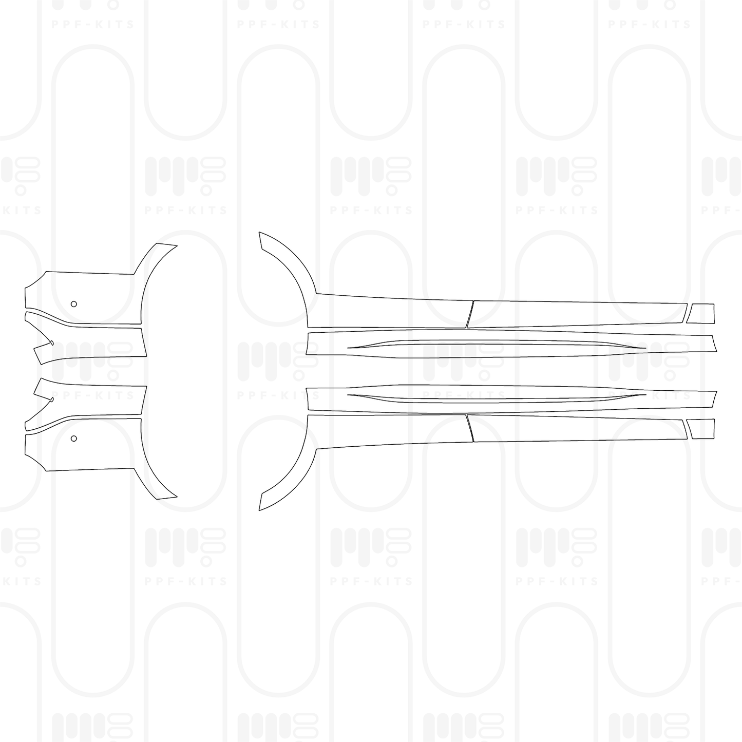 Pre-Cut PPF Volkswagen ID.7 Base 2026