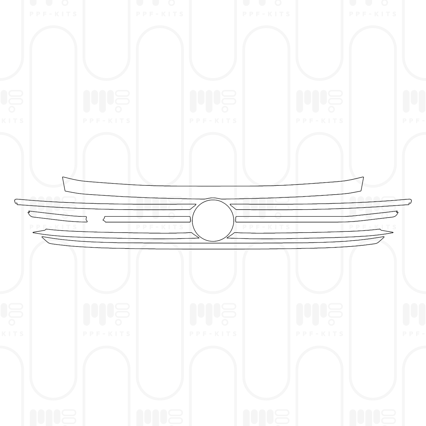 Pre-Cut PPF Volkswagen Atlas Cross Sport (US) SEL Premium R-Line 2026