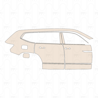 Pre-Cut PPF Volkswagen Atlas (US) SEL Premium R-Line 2026