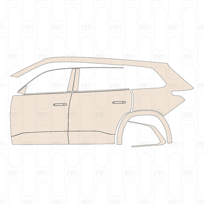 Pre-Cut PPF Volkswagen Teramont Pro Base 2026