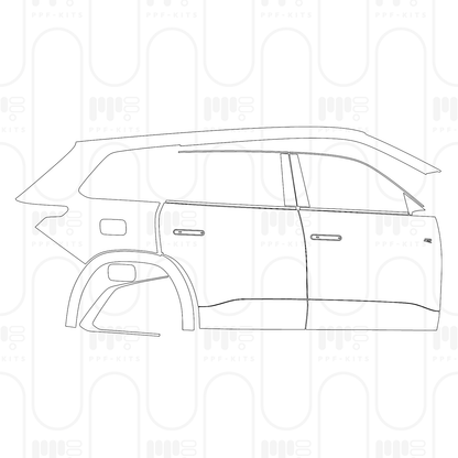 Pre-Cut PPF Volkswagen Teramont Pro R-Line 2026