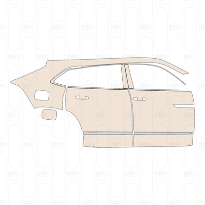Pre-Cut PPF Volkswagen Atlas Cross Sport (US) SE 2026