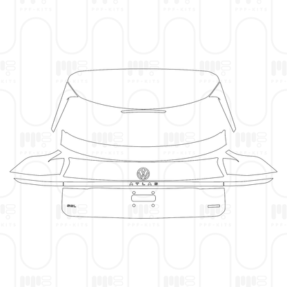 Pre-Cut PPF Volkswagen Atlas Cross Sport (US) SEL Premium R-Line 2026
