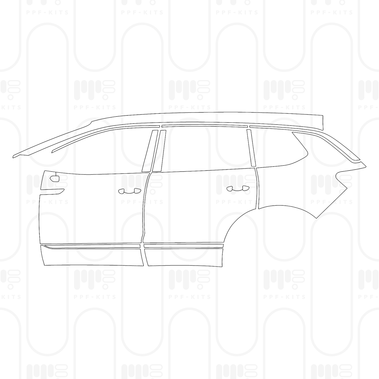 Pre-Cut PPF Volkswagen Talagon Base 2026
