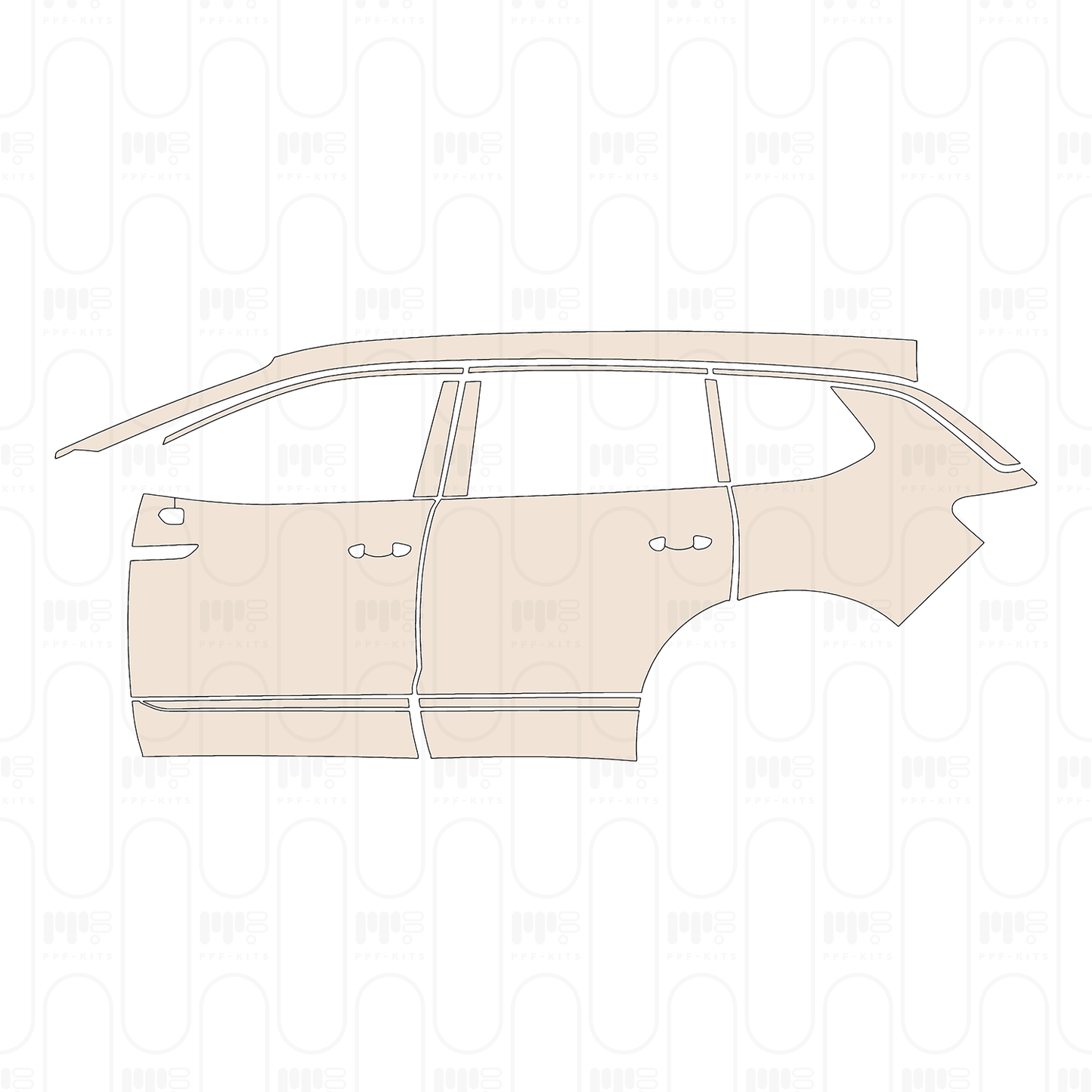 Pre-Cut PPF Volkswagen Talagon Base 2026