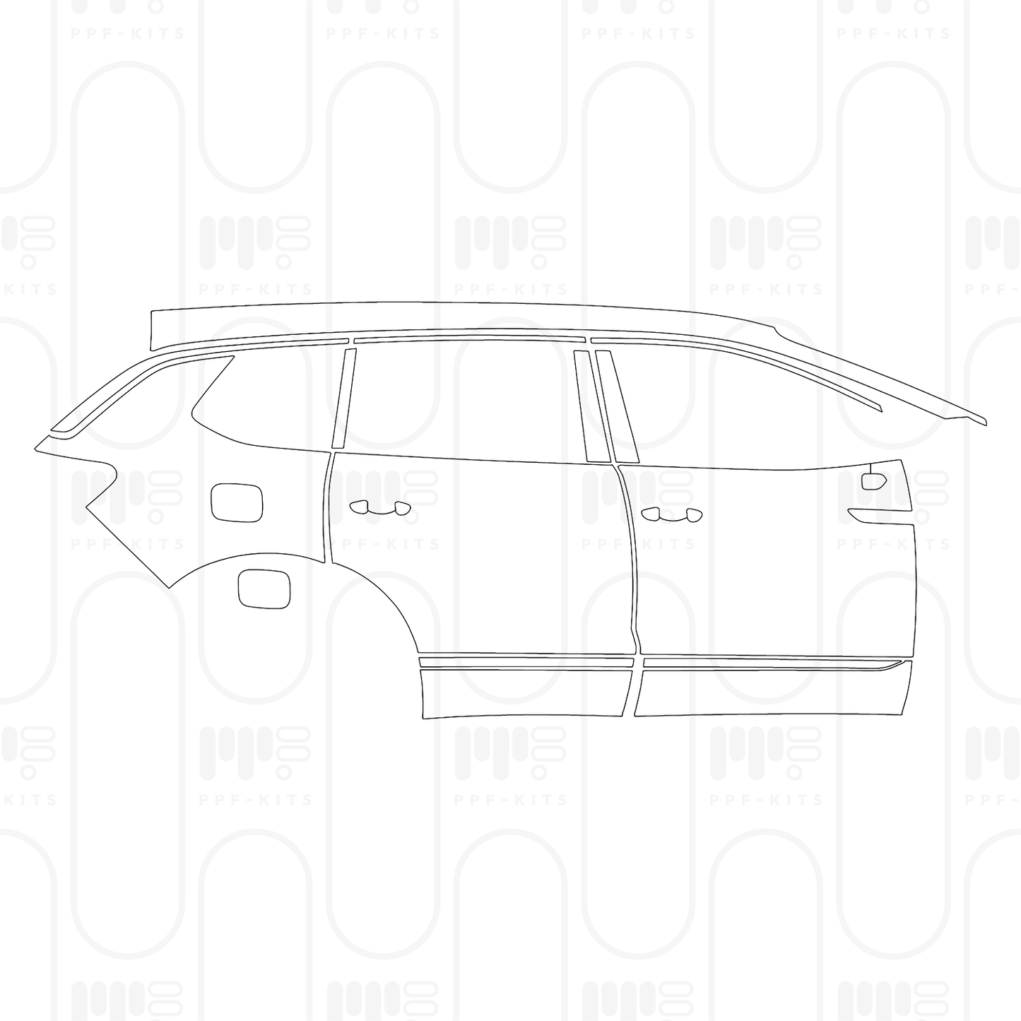 Pre-Cut PPF Volkswagen Talagon Base 2026