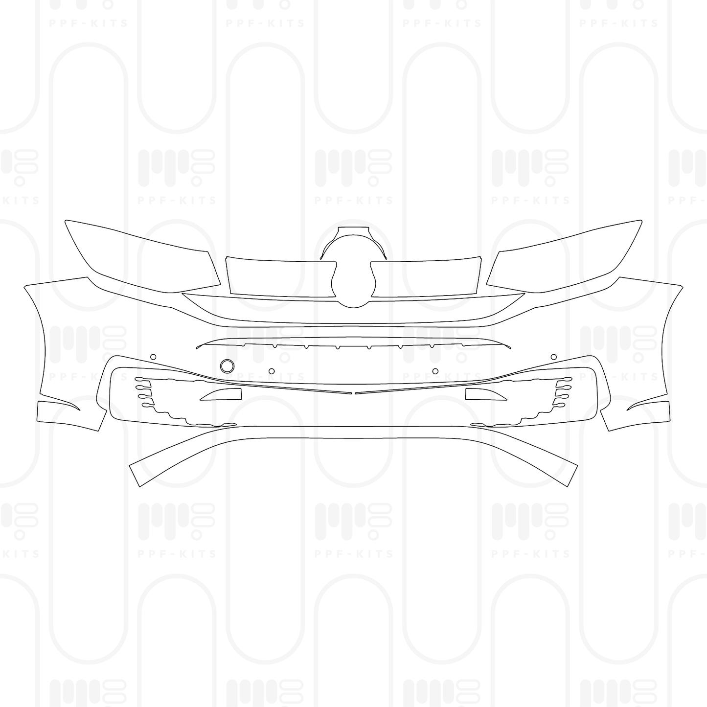 Pre-Cut PPF Volkswagen Caddy (EU) Life 2026