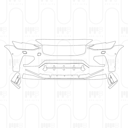Pre-Cut PPF Volvo S60 R-Design 2026