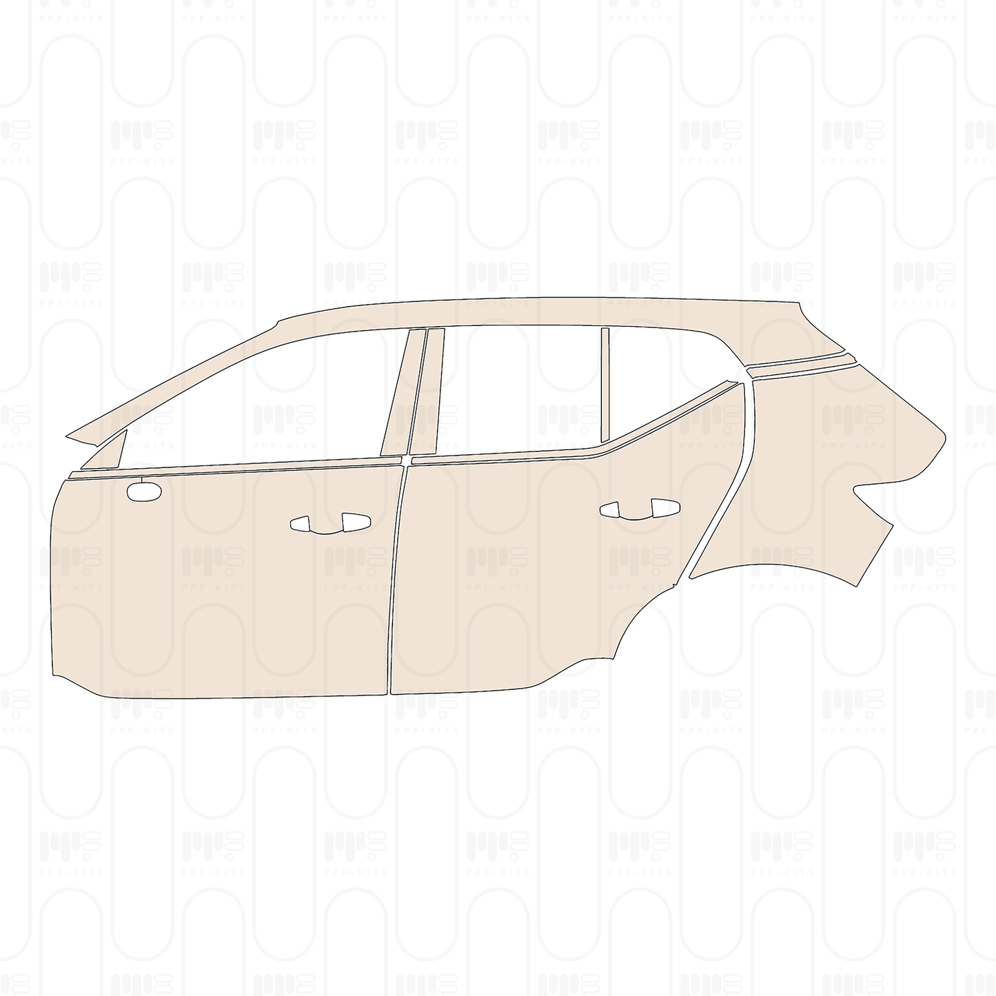 Pre-Cut PPF Volvo XC40 R-Design 2026
