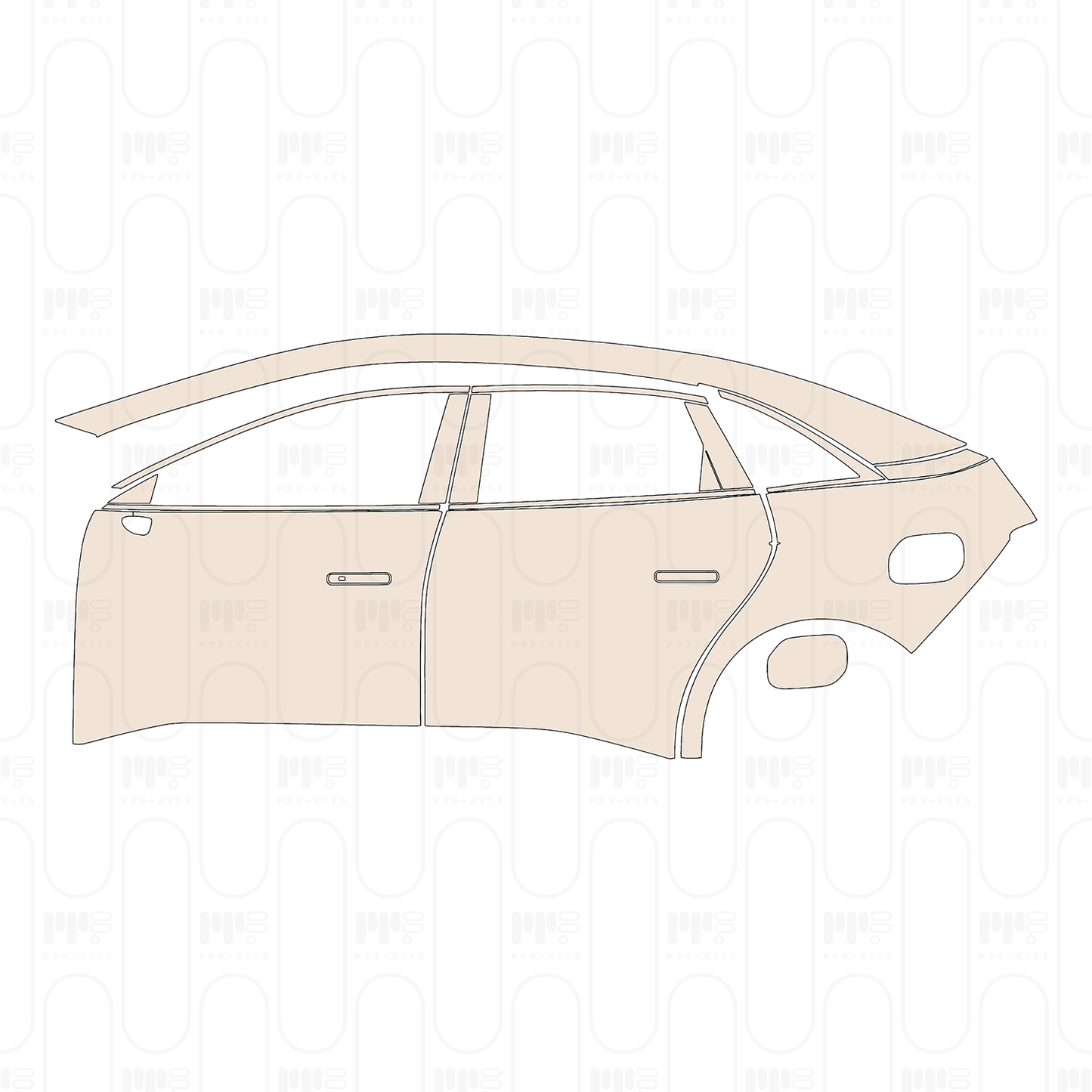 Pre-Cut PPF Xpeng MONA M03 2026