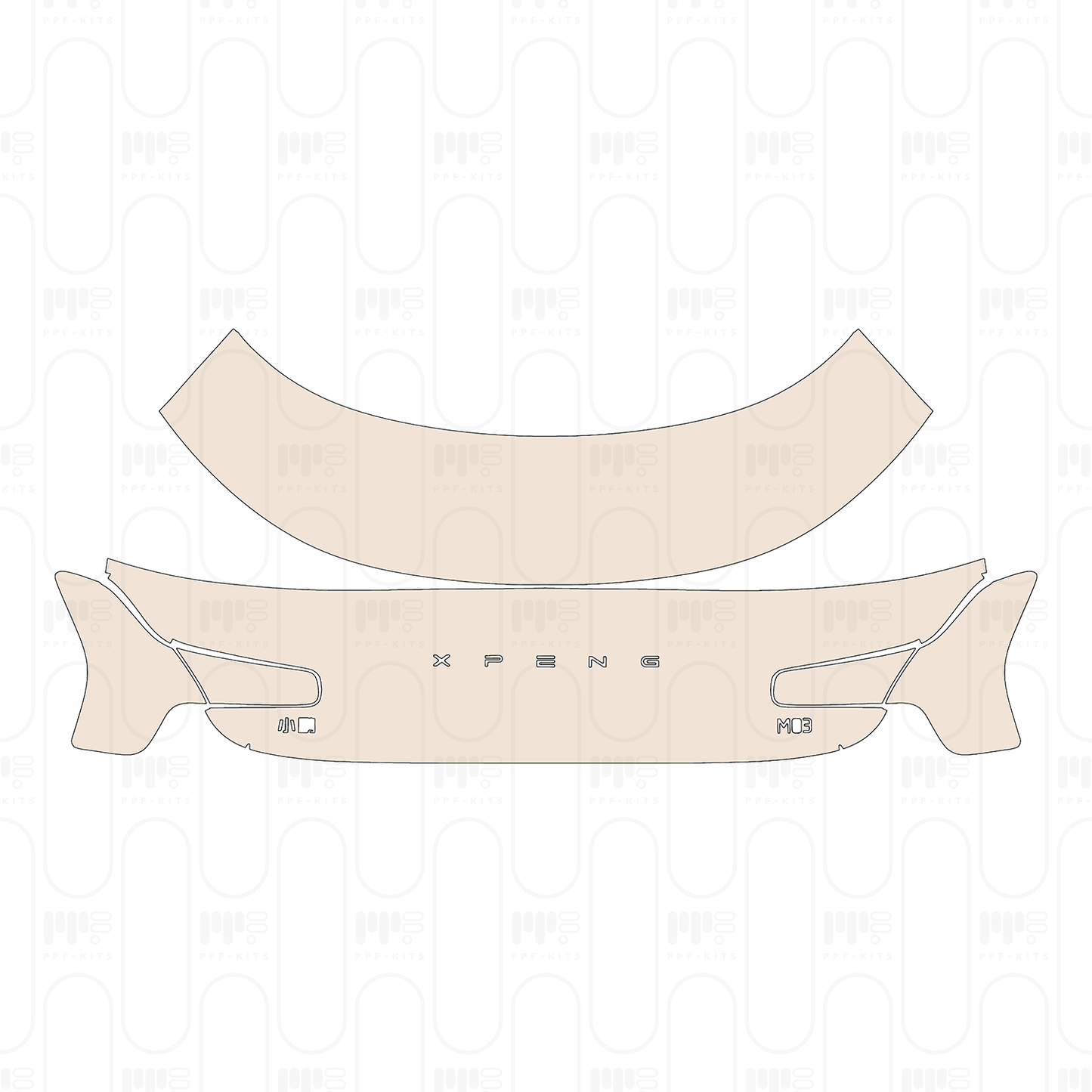 Pre-Cut PPF Xpeng MONA M03 2026