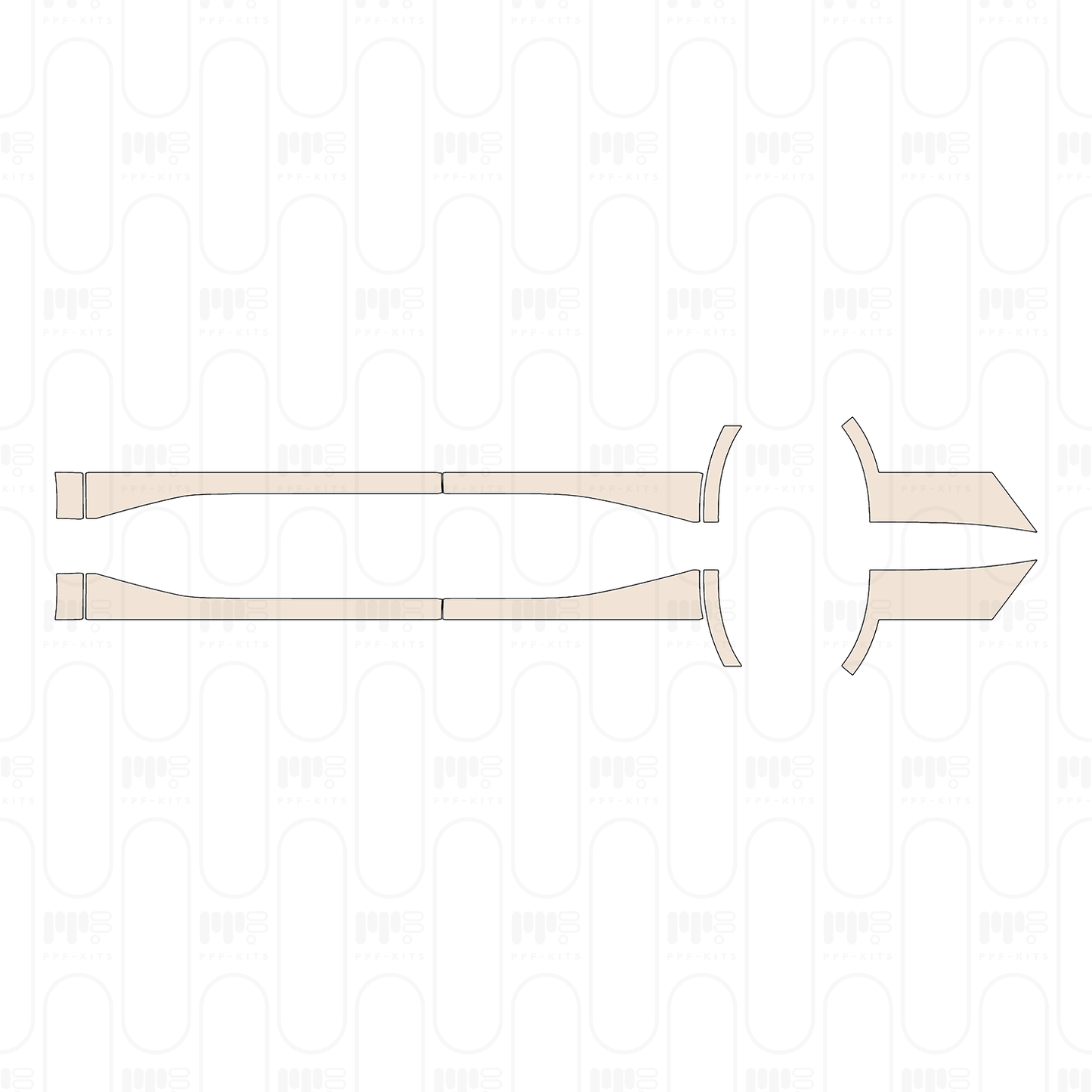 Pre-Cut PPF Xpeng MONA M03 2026