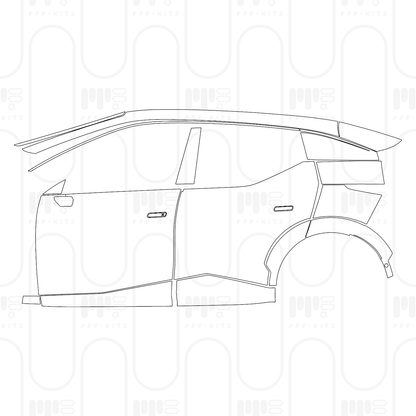 Pre-Cut PPF Zeekr X 2026