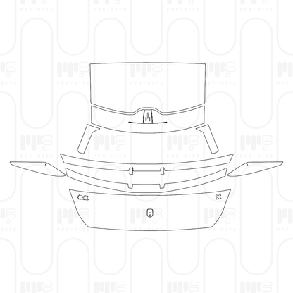 Pre-Cut PPF Zeekr X 2026