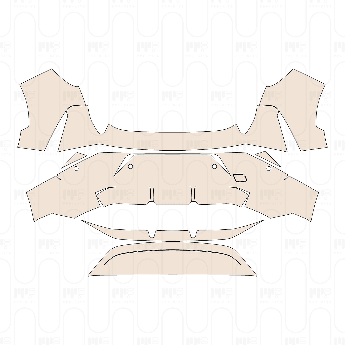 Pre-Cut PPF Zeekr X 2026