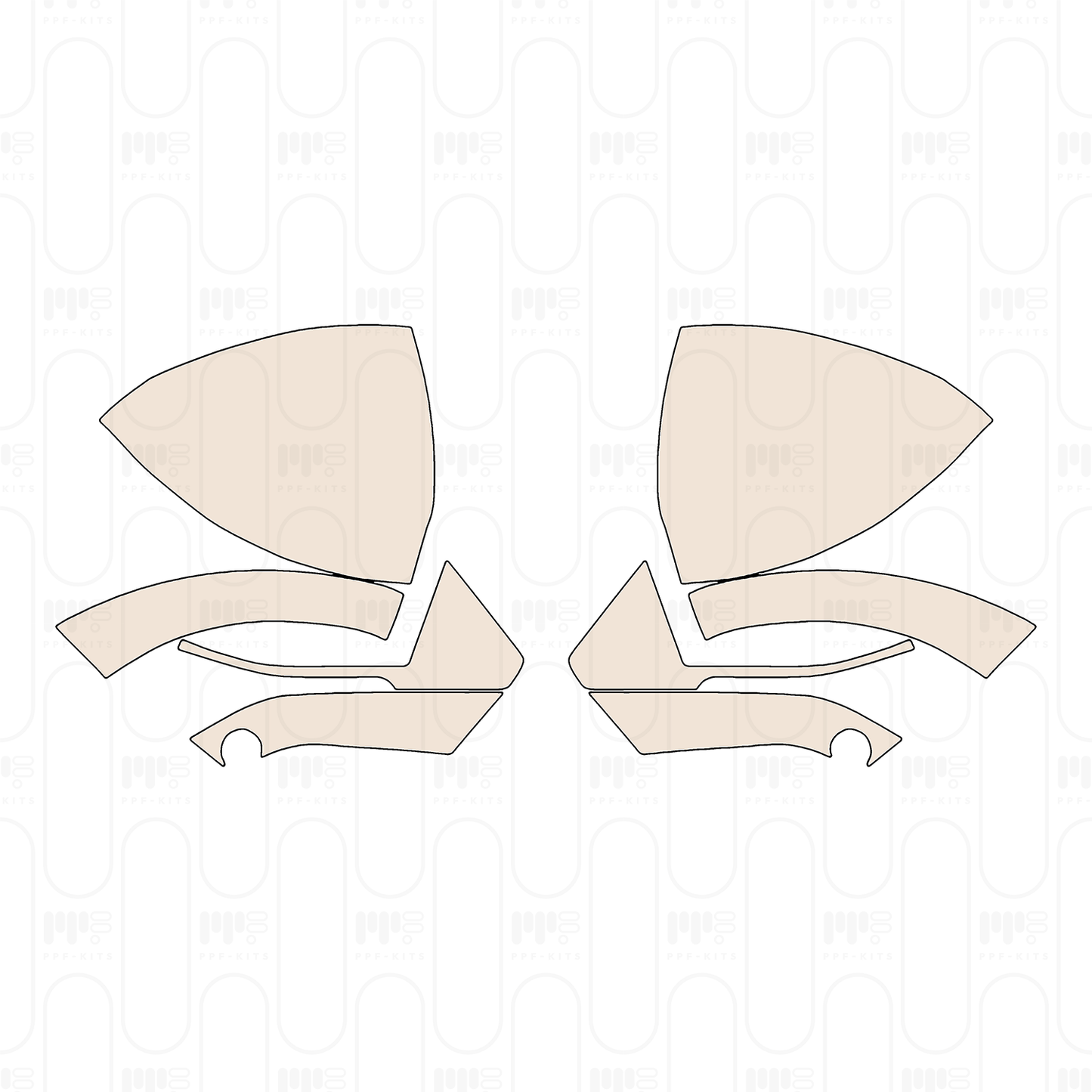 Pre-Cut PPF Zeekr X 2026