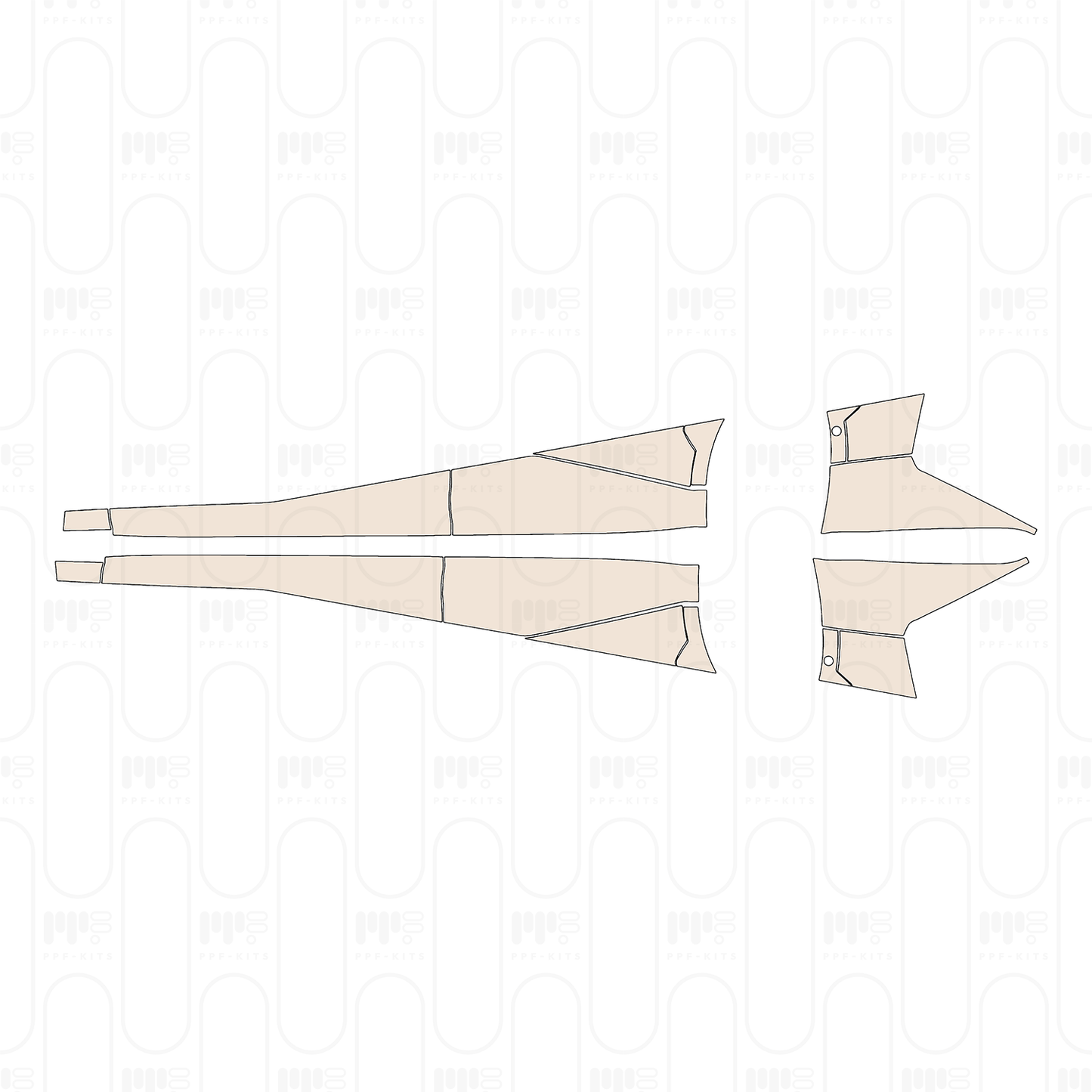 Pre-Cut PPF Zeekr X 2026