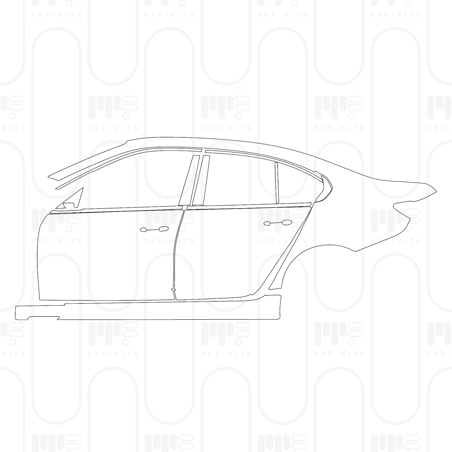 Pre-Cut PPF BMW 3 Series Sedan M340i 2026
