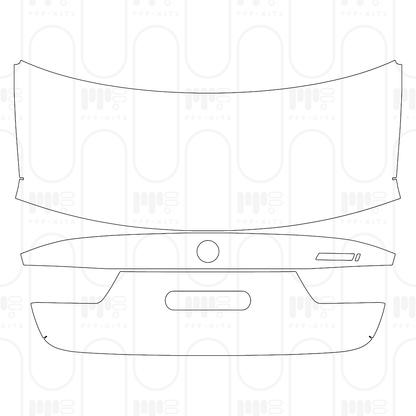 Pre-Cut PPF BMW 3 Series Sedan Base Extended Wheelbase 2026