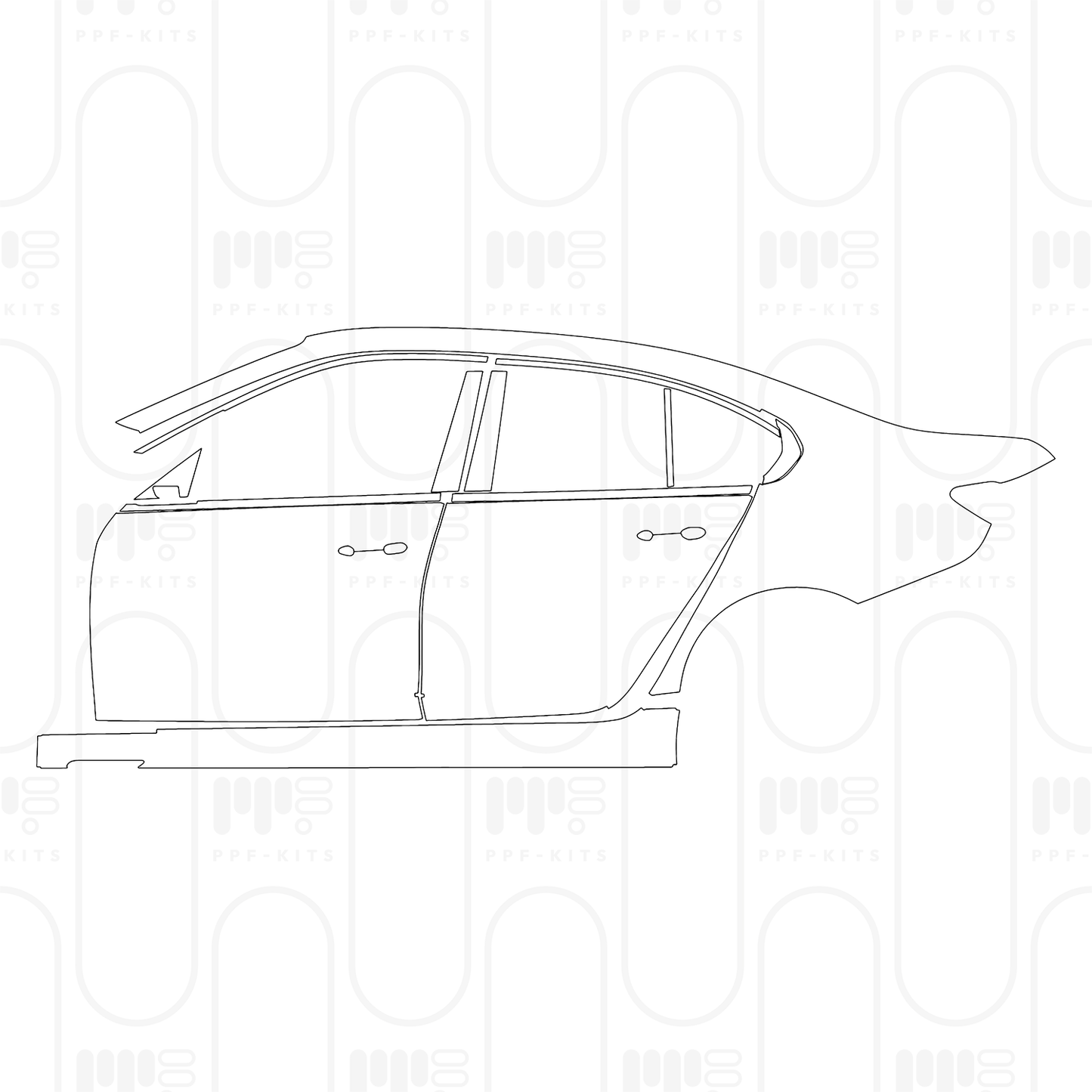 Pre-Cut PPF BMW 3 Series Sedan M340i 2026